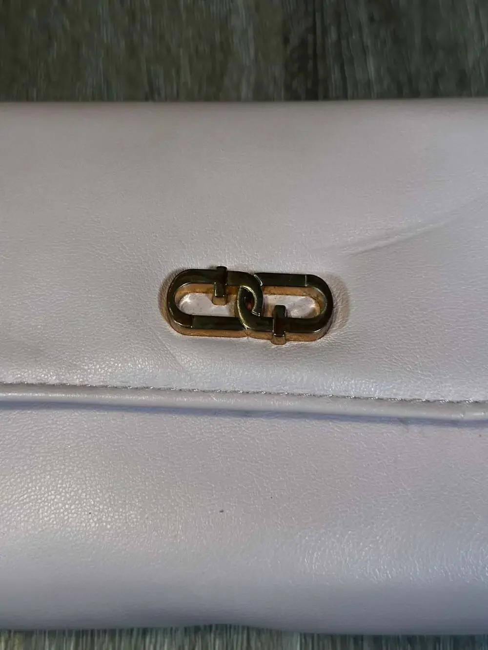 Time and Tru Pink Faux Leather Clutch Wallet with Wristlet